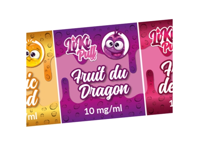 PLANCHE ETIQUETTES LIKKI PUFF 10 ML