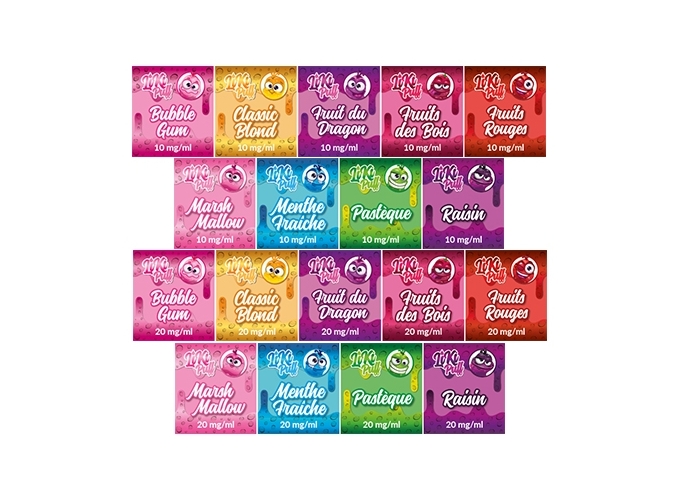 PLANCHE ETIQUETTES LIKKI PUFF 10 ML