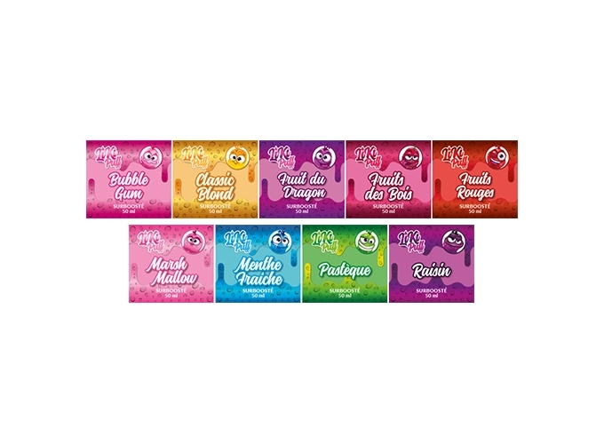 PLANCHE ETIQUETTES LIKKI PUFF 50 ML