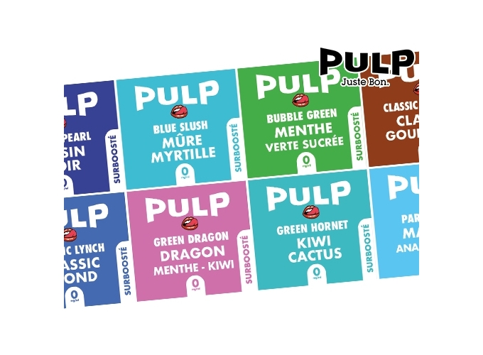 PLANCHE ETIQUETTES MY PULP 50 ml 50 ML