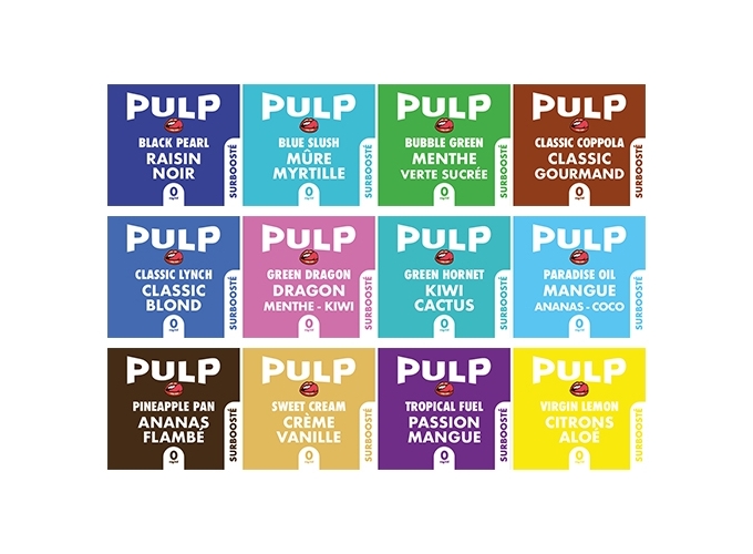 PLANCHE ETIQUETTES MY PULP 50 ml 50 ML