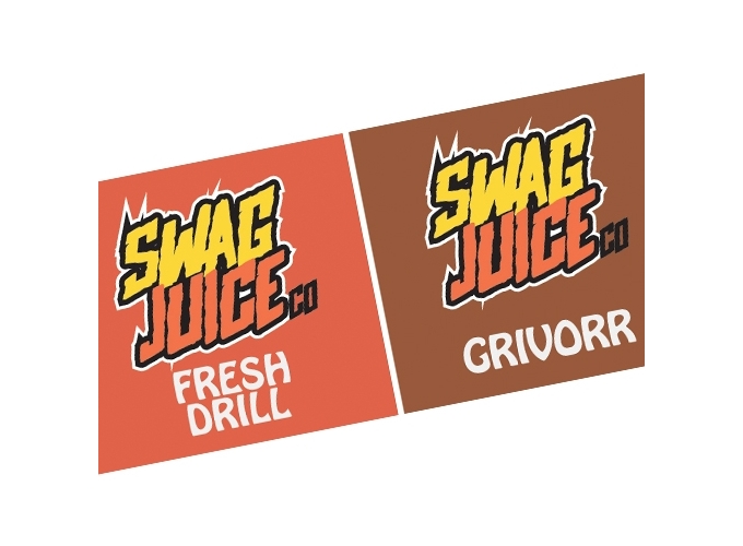 PLANCHE ETIQUETTES SWAGG JUICE 50 ML