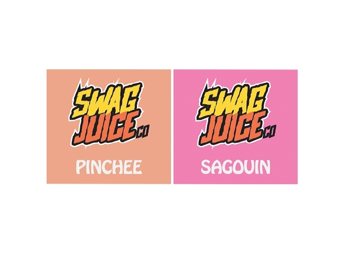PLANCHE ETIQUETTES SWAGG JUICE 50 ML