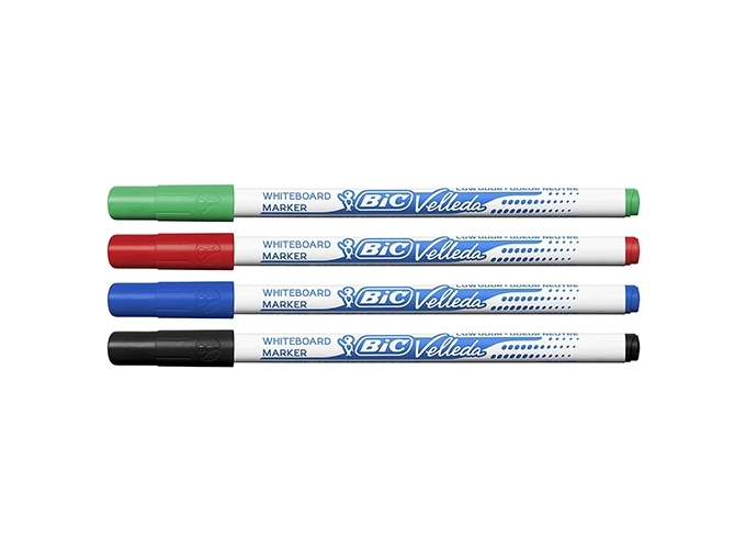 POCH. 4 FEUTRES EFFAC. VELLEDA FIN B N V R