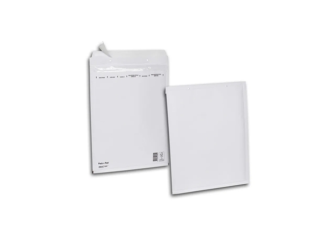 POCH. BULLE D'AIR 270X360 AC. BANDE SILIC. (10)