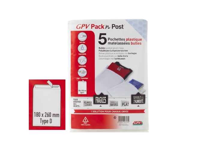 POCH BULLE POLYETHYLENE 18x26 CM  [5]