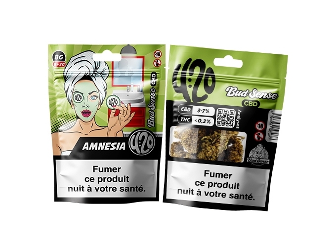 POCHON BUDSENSE 420 ''AMNESIA'' 8 3g (10)