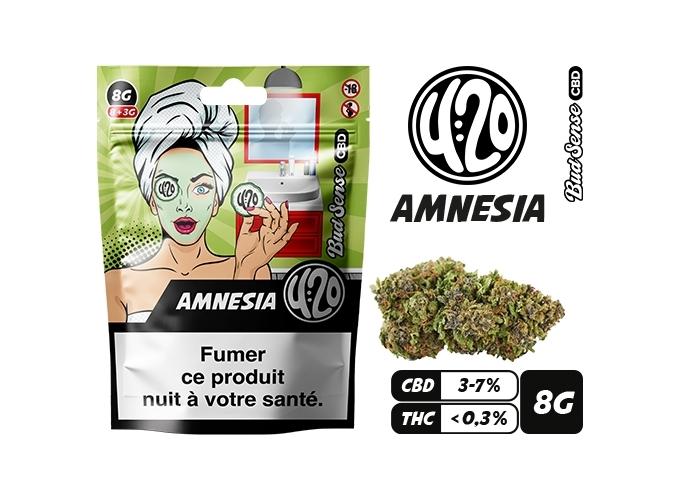 POCHON BUDSENSE 420 ''AMNESIA'' 8 3g (10)
