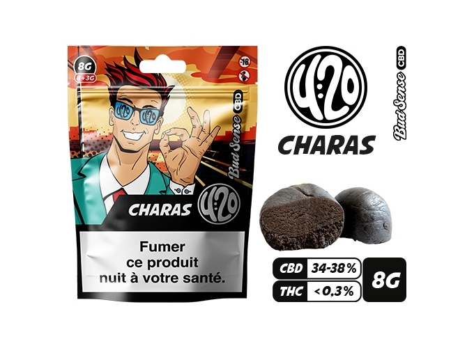 POCHON BUDSENSE 420 ''CHARAS'' 8 3g (10)