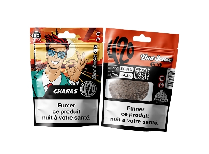 POCHON BUDSENSE 420 ''CHARAS'' 8 3g (10)