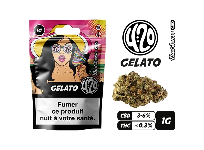 POCHON BUDSENSE 420 ''GELATO'' 1g (10)