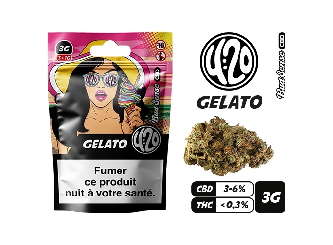 POCHON BUDSENSE 420 ''GELATO'' 3 1g (10)