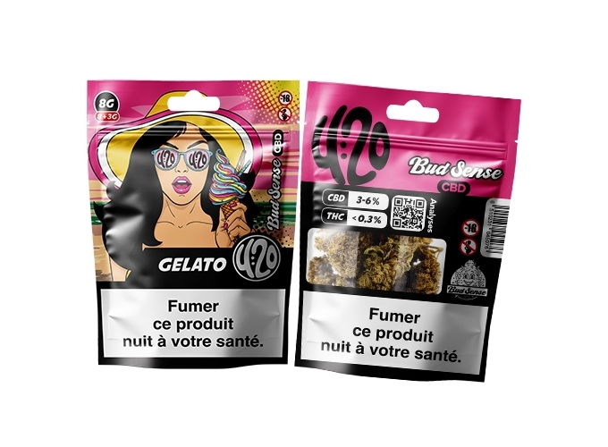 POCHON BUDSENSE 420 ''GELATO'' 8 3g (10)