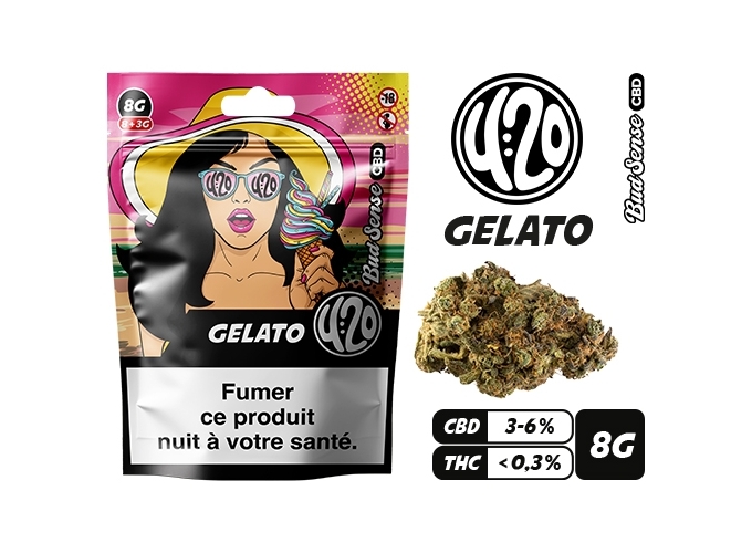 POCHON BUDSENSE 420 ''GELATO'' 8 3g (10)