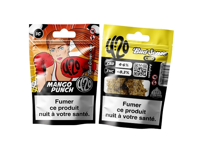 POCHON BUDSENSE 420 ''MANGO PUNCH'' 1g (10)