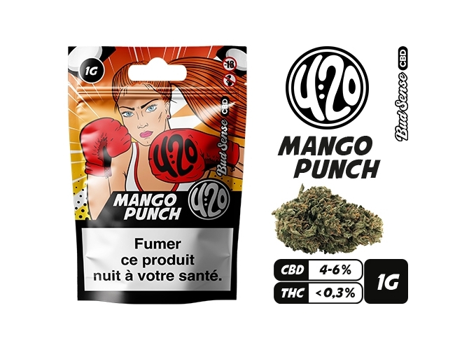 POCHON BUDSENSE 420 ''MANGO PUNCH'' 1g (10)