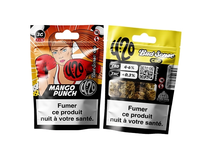 POCHON BUDSENSE 420 ''MANGO PUNCH'' 3 1g (10)