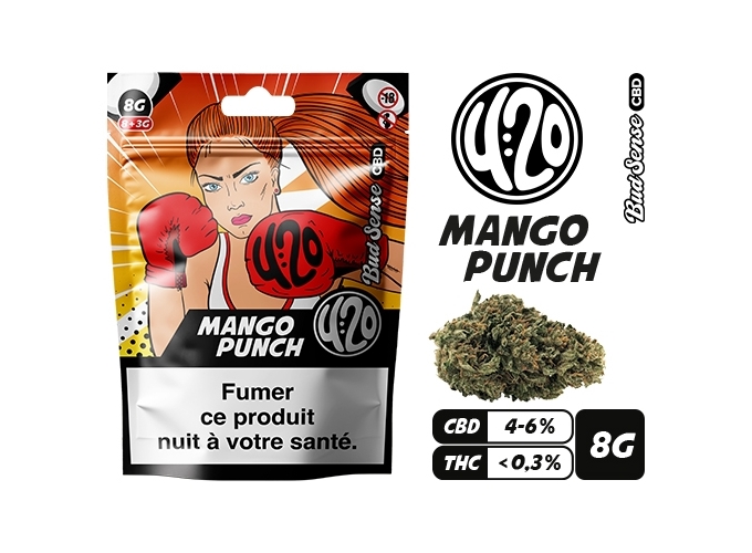 POCHON BUDSENSE 420 ''MANGO PUNCH'' 8 3g (10)