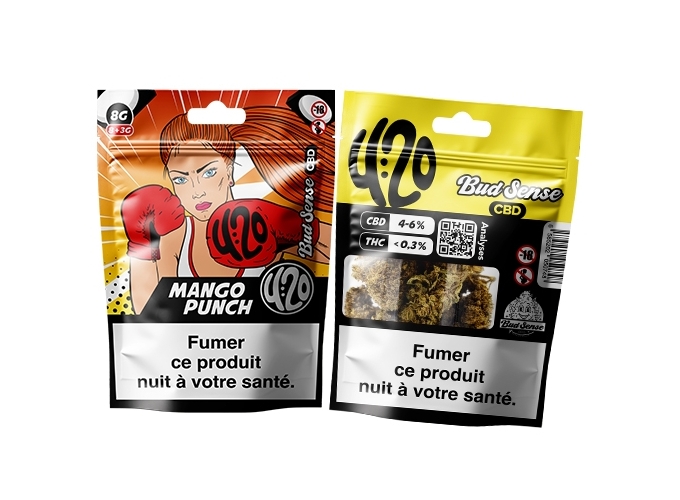 POCHON BUDSENSE 420 ''MANGO PUNCH'' 8 3g (10)