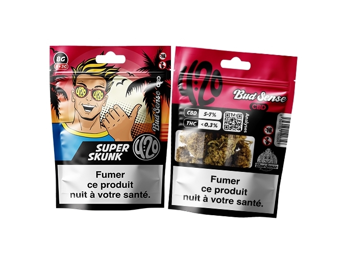 POCHON BUDSENSE 420 ''SUPER SKUNK'' 8 3g (10)