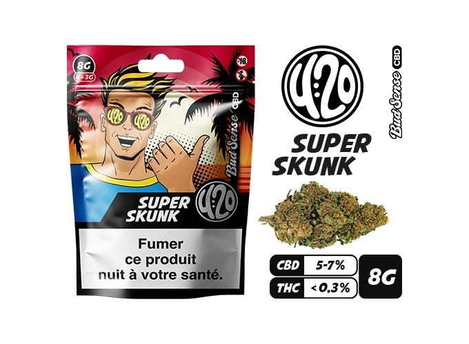POCHON BUDSENSE 420 ''SUPER SKUNK'' 8 3g (10)