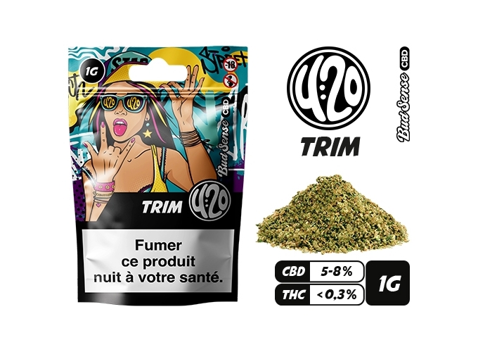 POCHON BUDSENSE 420 ''TRIM'' 1g (10)