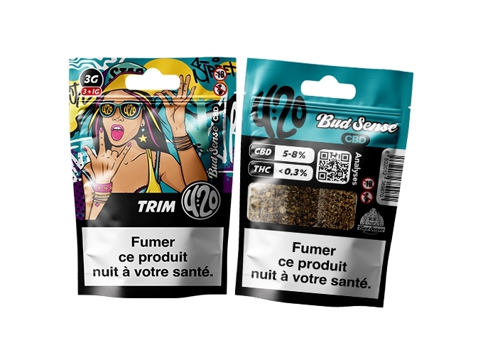 POCHON BUDSENSE 420 ''TRIM'' 3g (10)