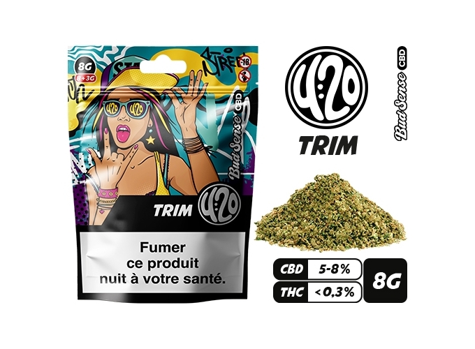 POCHON BUDSENSE 420 ''TRIM'' 8g (10)