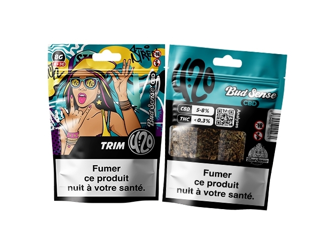 POCHON BUDSENSE 420 ''TRIM'' 8g (10)