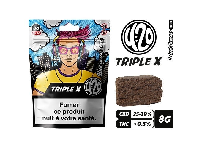 POCHON BUDSENSE 420 ''TRIPLE X'' 8 3g (10)