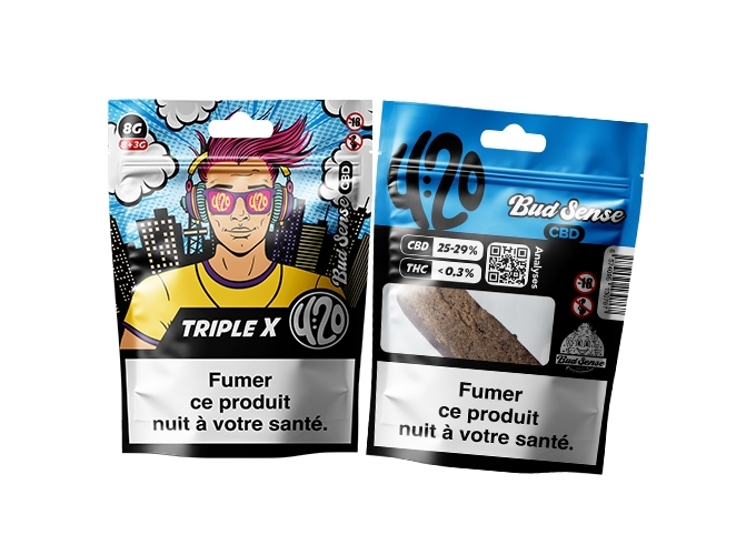 POCHON BUDSENSE 420 ''TRIPLE X'' 8 3g (10)