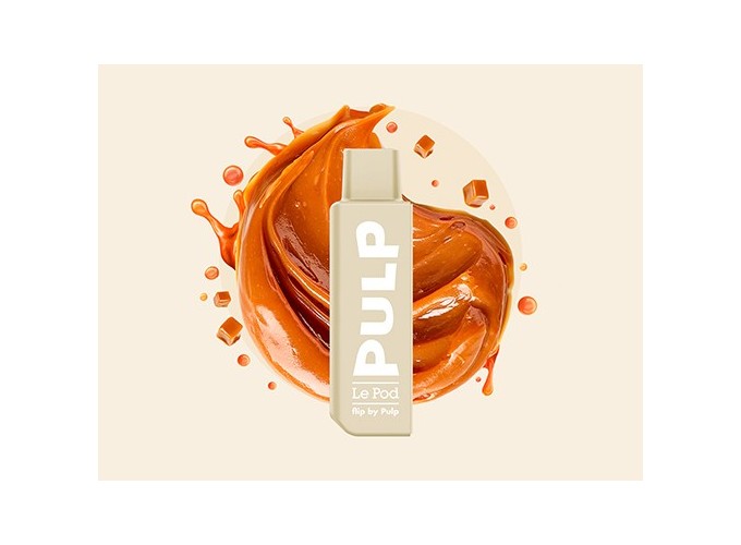 POD POUR FLIP BY PULP CARAMEL 10 MG ML