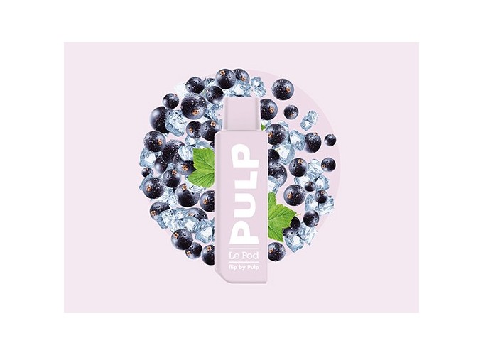 POD POUR FLIP BY PULP CASSIS GIVRÉ 10 MG ML