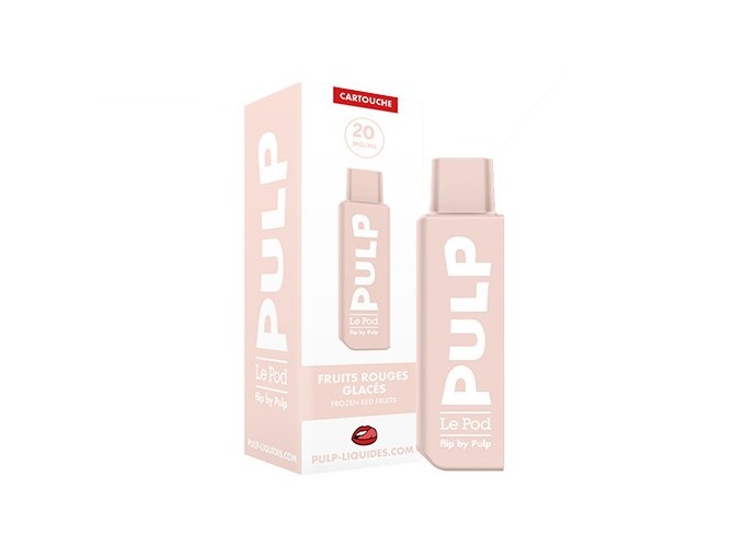 POD POUR FLIP BY PULP FRUITS ROUGES FRAIS 20 MG ML