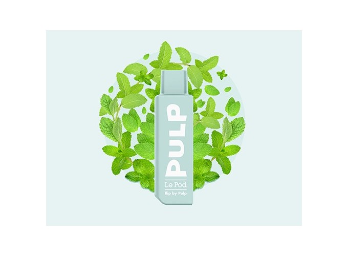 POD POUR FLIP BY PULP MENTHE VERTE 10 MG ML