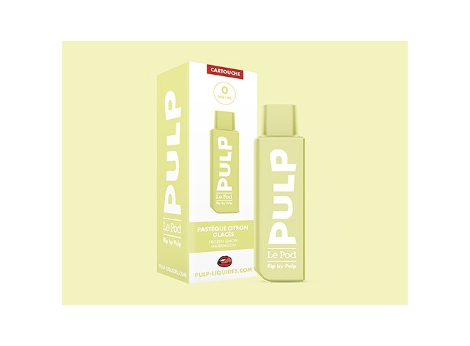 POD POUR FLIP BY PULP PASTÉQUE CITRON ICE 00 MG ML