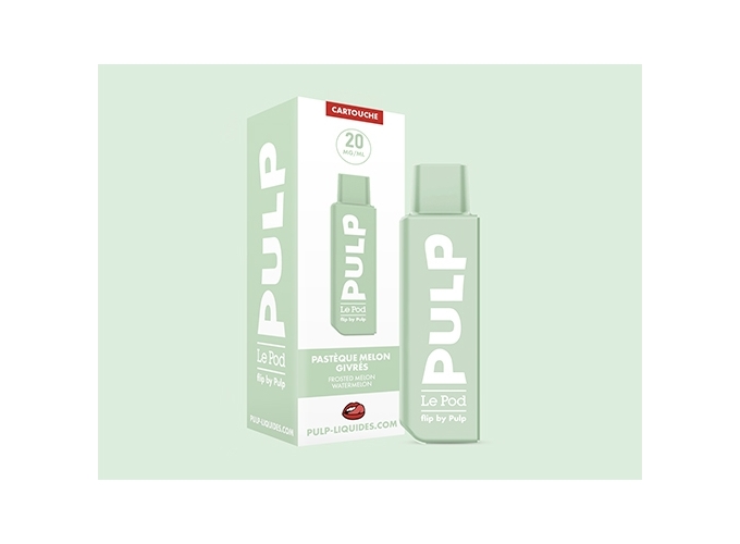 POD POUR FLIP BY PULP PASTÉQUE MELON ICE 20 MG ML