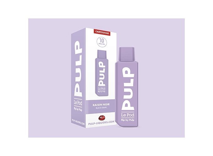 POD POUR FLIP BY PULP RAISIN 10 MG ML