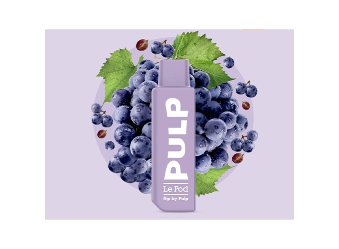POD POUR FLIP BY PULP RAISIN 20 MG ML