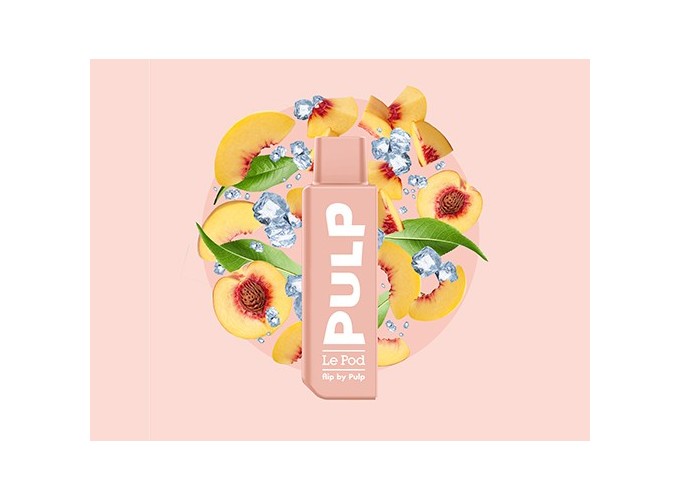 POD POUR FLIP BY PULP THÉ PECHE  10 MG ML