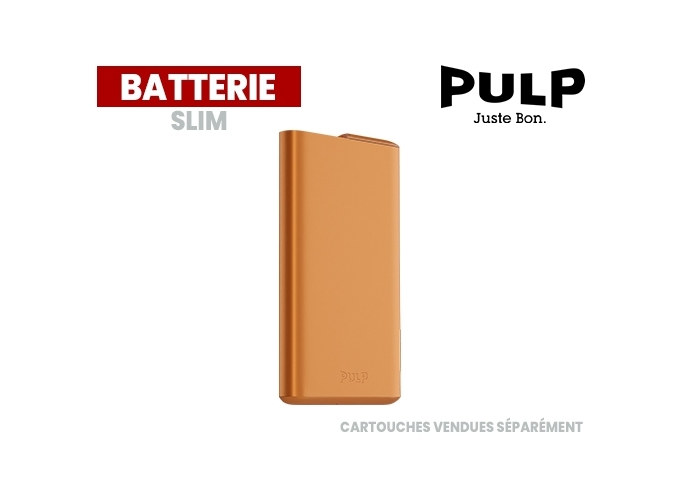 POD SLIM PULP BATTERIE BRONZE 500 Mha (5)