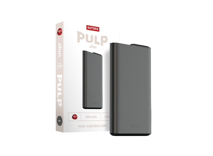 POD SLIM PULP BATTERIE SILVER 500 Mha (5)