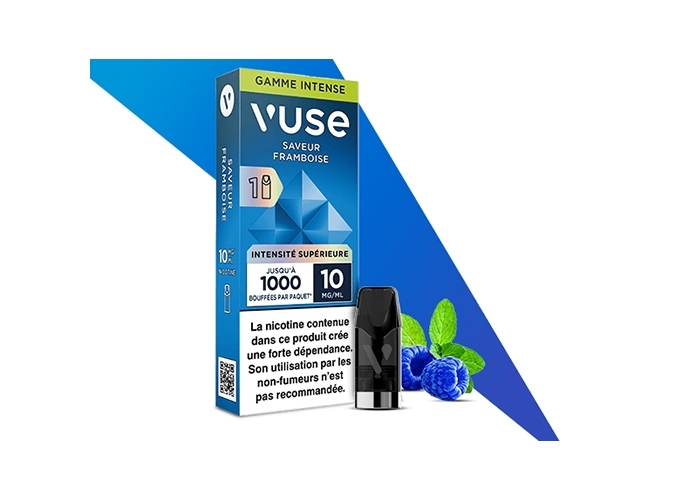 POD UNITAIRE RELOAD FRAMBOISE 10 MG