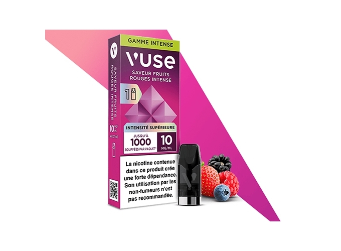 POD UNITAIRE RELOAD FRUITS ROUGES INTENSE 10 MG