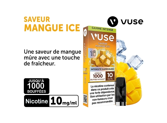 POD UNITAIRE RELOAD MANGUE ICE 10 MG