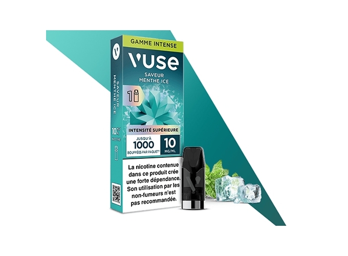 POD UNITAIRE RELOAD MENTHE ICE 10 MG