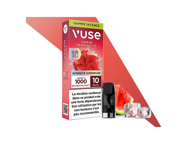 POD UNITAIRE RELOAD PASTEQUE ICE 10 MG