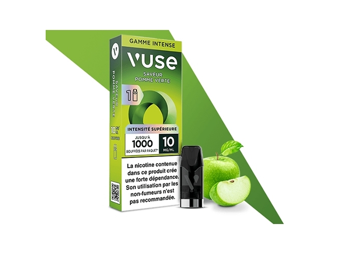 POD UNITAIRE RELOAD POMME VERTE 10 MG