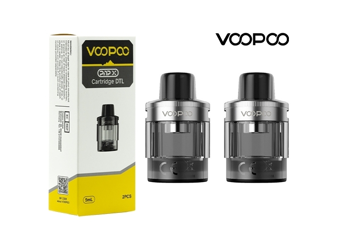 POD VOOPOO PNP X DTL POUR DRAG S2 SILVER (2)