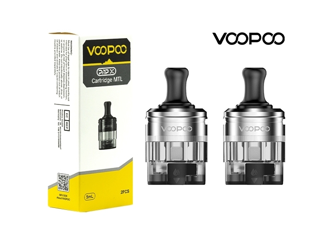 POD VOOPOO PNP X MTL POUR DRAG S2 SILVER (2)